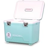 Engel UC13 13 Quart Leak-Proof, Air Tight, Drybox Cooler and Small Hard Shell Lunchbox for Men and Women in Seafoam